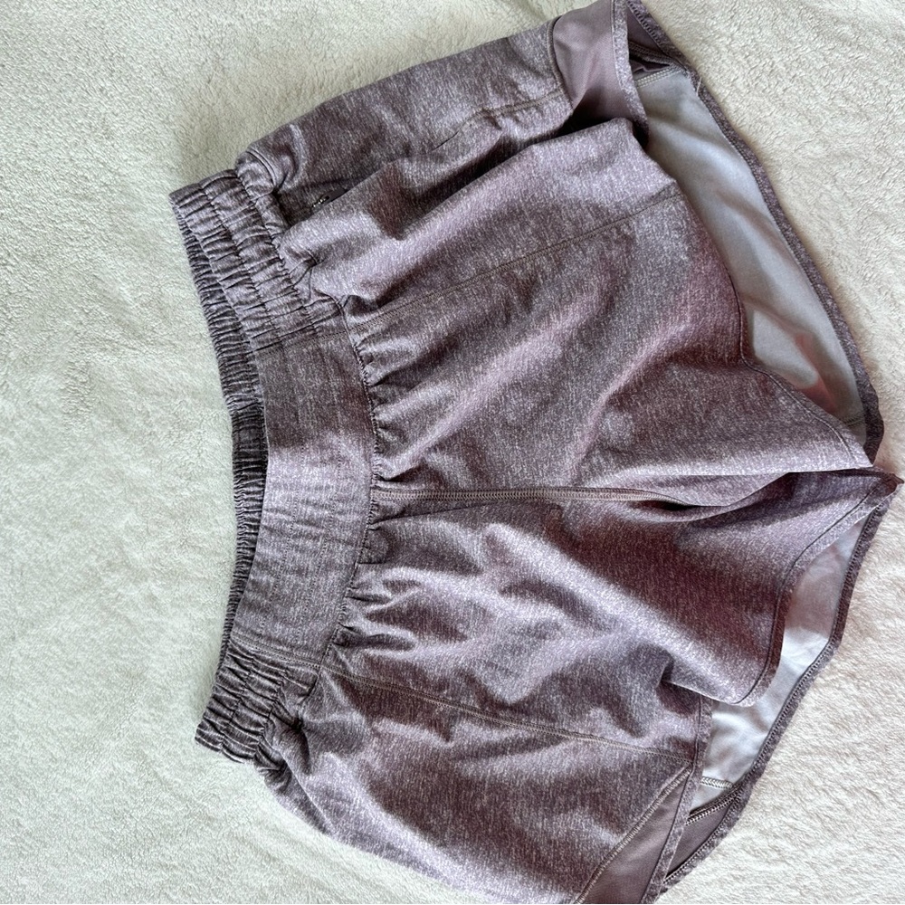 lululemon athletica Purple Hotty Hot Shorts